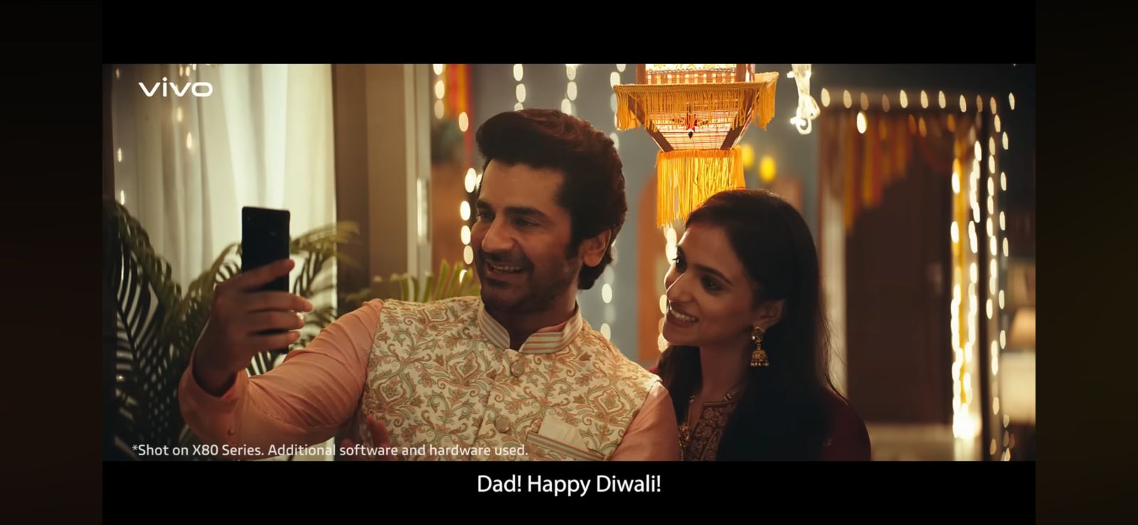Siffaat Gandhi — VIVO DIWALI campaign still